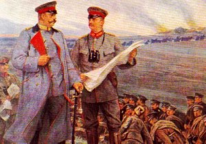 Hindenburg and Ludendorff at Tannenberg