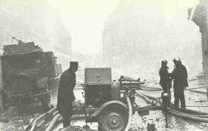 Paris after German air raid