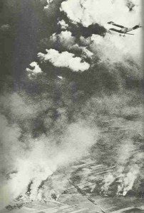 Geman recon plane over Tannenberg battlefield