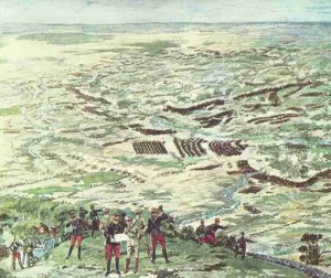 Panorama of the Battle of the Marne