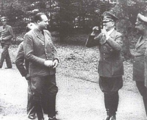 Hitler's 'dance of joy' 