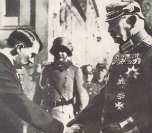Chancellor Hitler and President Hindenburg