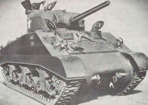 Standard production M4A3 Sherman