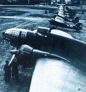 One of the first PLZ P37 bombers