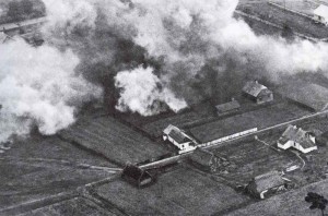 Air attack on the Polish railway station of Kutno 