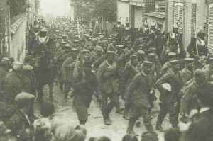 German PoWs at the Marne
