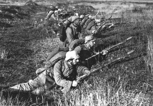 German soldiers on the Eastern Front 1914