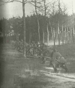 German troops advance 