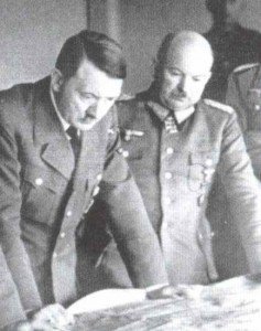 Hitler with Zeitzler