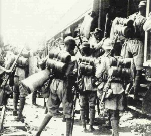 Troops of a Nigerian Regiment