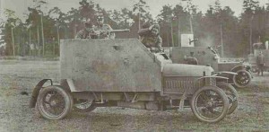Russian armoured cars