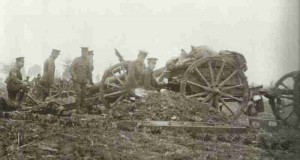 British 18-pounders at Ypres