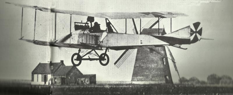 Albatros B taking off 1