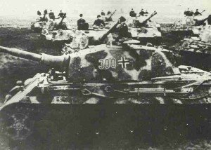 heavy tank battalion with Tiger II 