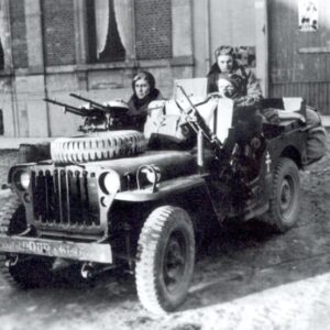 French SAS jeep