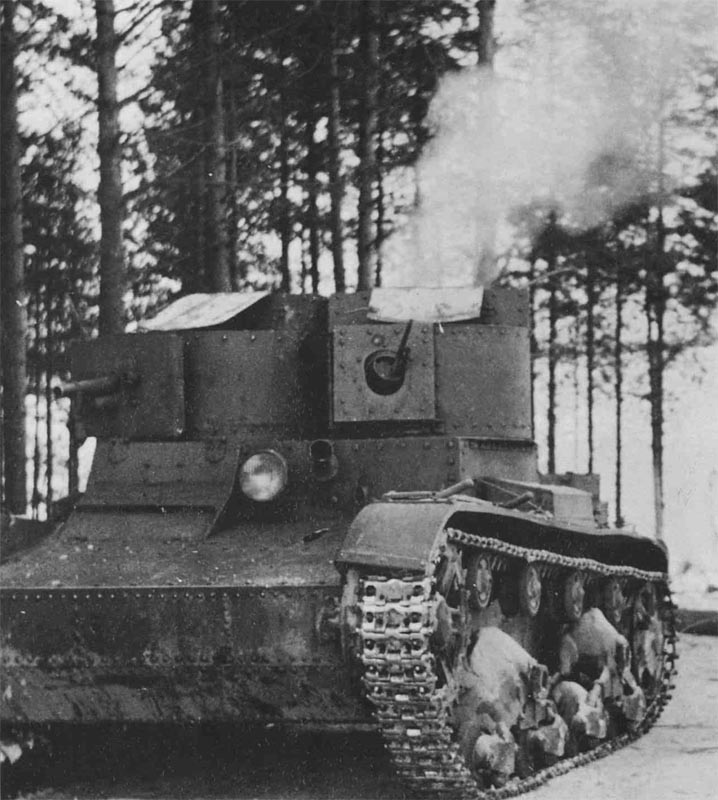 Russian T-26TU tank