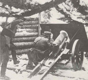 Finnish 75mm mountain howitzer 