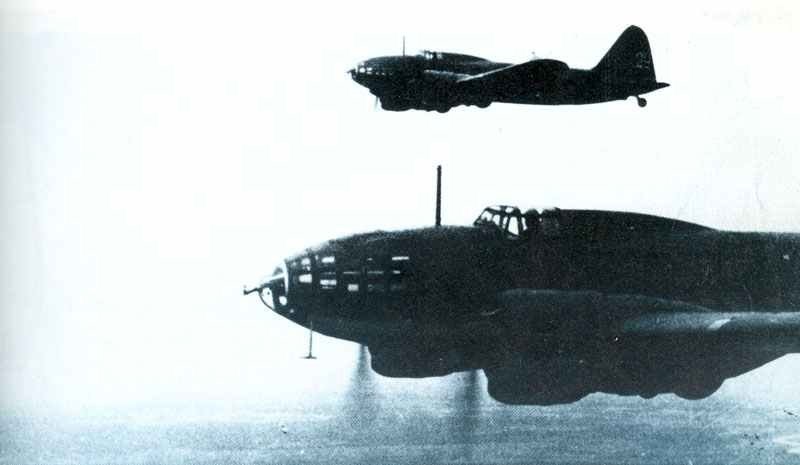 Russian Ilyushin Il-4 bombers