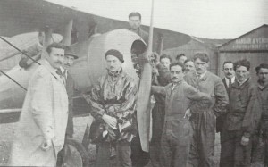 Garros flew first plane with deflector gear