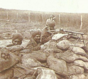 Indian Army machine-gun team