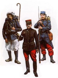 French soldiers 1914