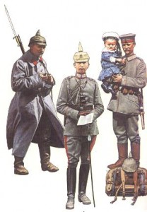 German soldiers 1914