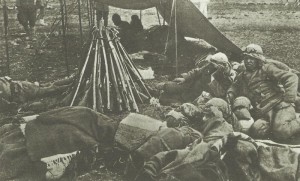 Turkish cavalrymen in Caucasus