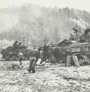 US tanks stop German advance