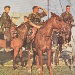 Troopers of 8 SS Cavalry division