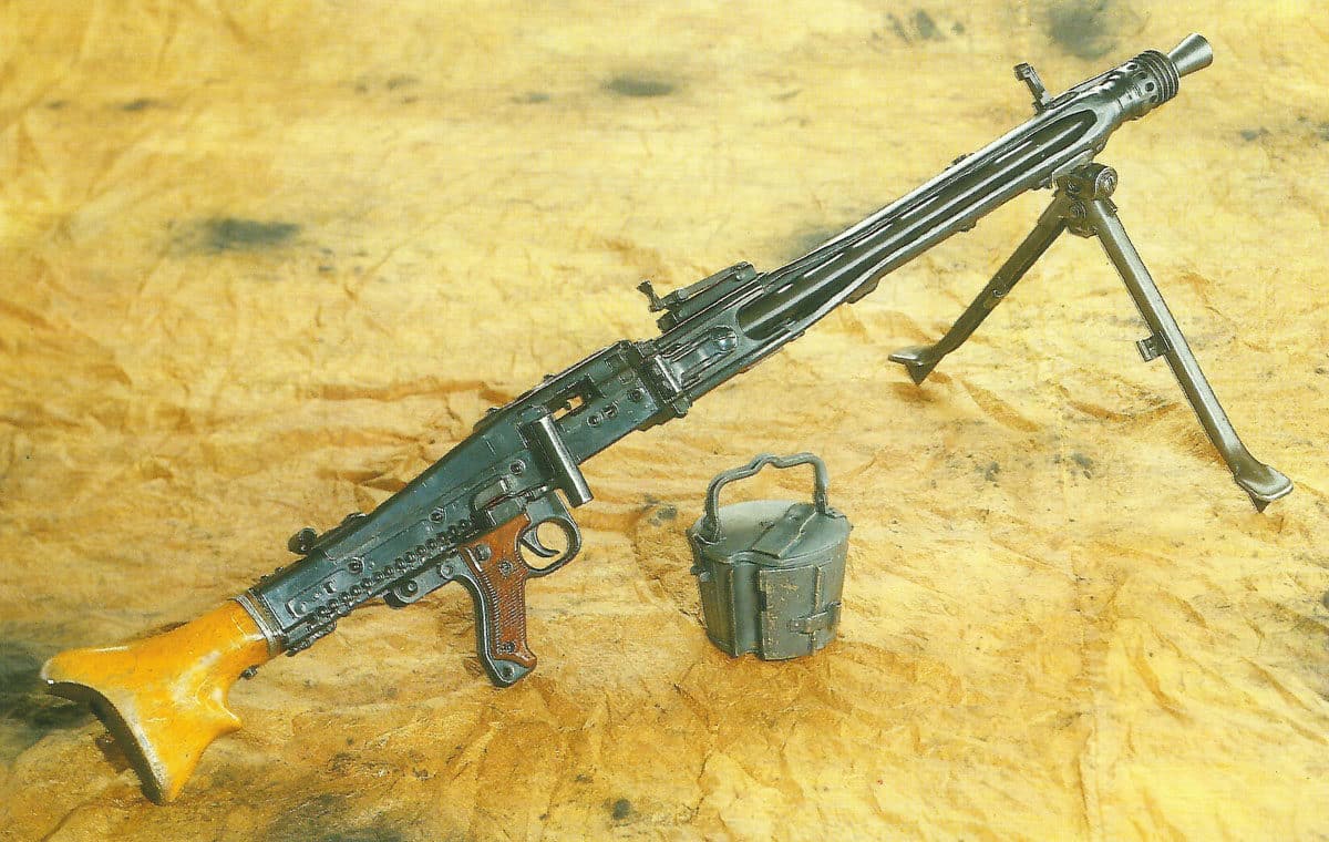 WW II German Machine Gun #35024 Master 42 MG/MASCHINENGEWEHR 42/ 