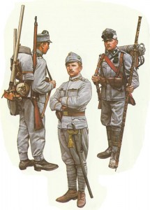 Austrian infantry 1914-1915