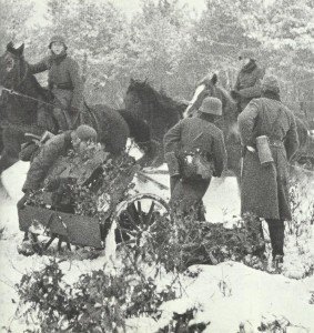 German infantry gun at the Siegfried Line.