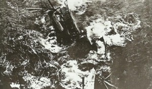 Steamer sinks after torpedo strike