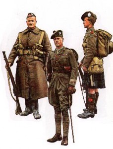 Scottish soldiers 1914-1918