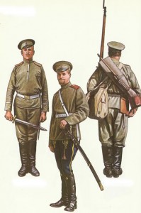 Russian soldiers 1914-1917