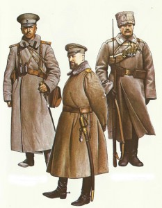 Russia officers 1914-1917