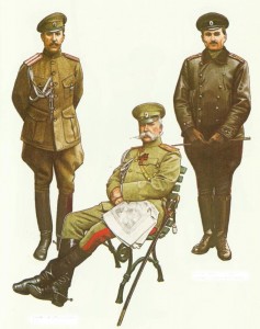 Russia officers 1914-1917