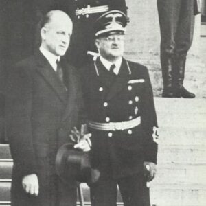 Sumner Welles in front of the Chancellery in Berlin