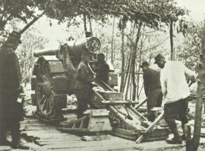 French six-inch gun