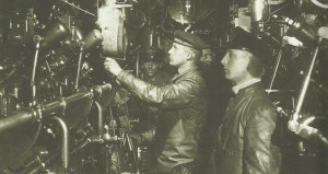 Engine room German U-boat