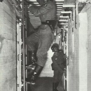 Drill in bunker of Siegfried Line