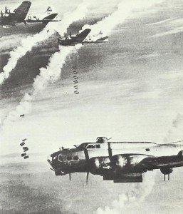 B-17 on attack on Berlin