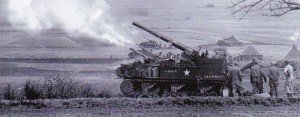 155mm M12 GMC near Hanau