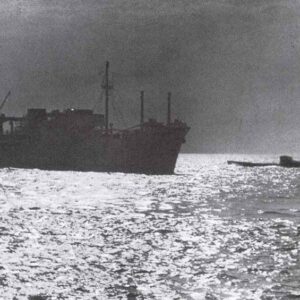 U-Boat has stopped a Allied cargo ship