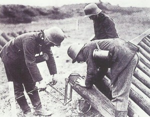 preparing a gas attack