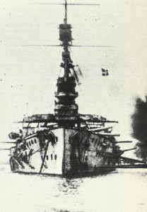 HMS Cornwallis at Dardanelles