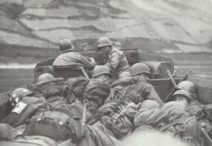US troops crossing the Rhine