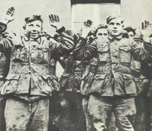Hitler Youth boys surrender