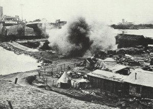 River Clyde on the beach of Gallipoli