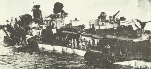 remains US destroyer 'Hazelwood'